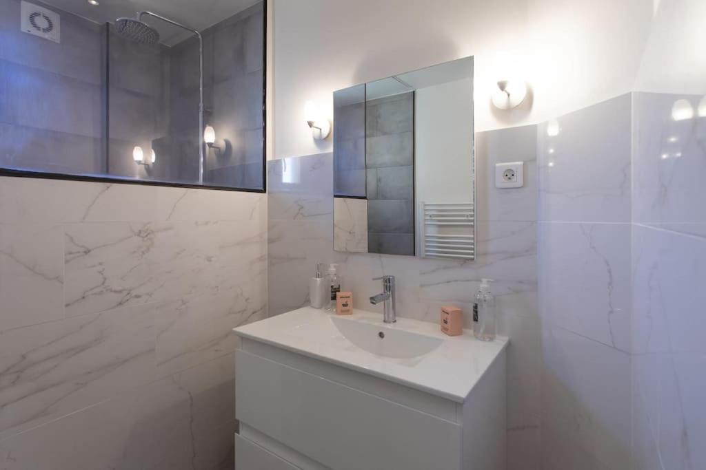 L1 Suite Auguste Valensin 10 Min A Pied Mer Clim&Wifi 니스 외부 사진